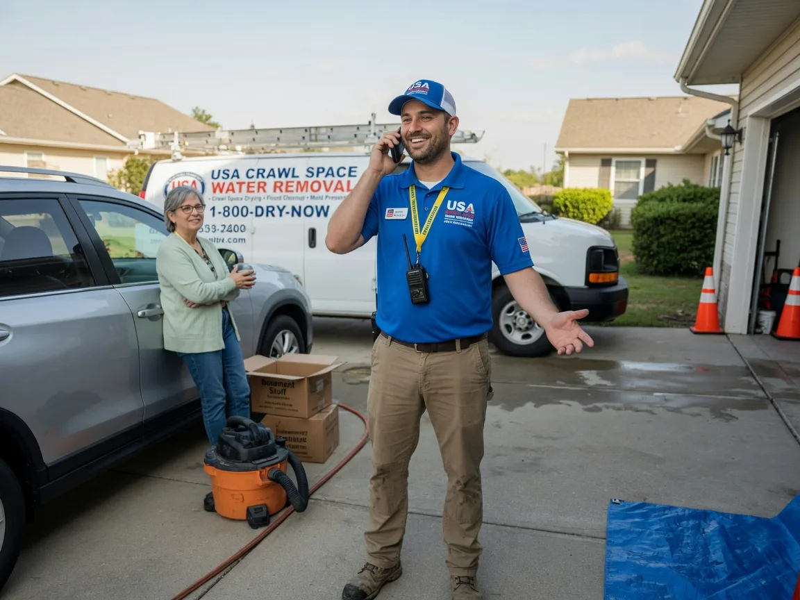 Crawl Space Water Removal Tupelo, OK FAQs